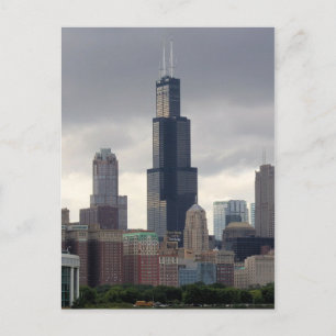 Willis Tower - Chicago, Illinois Postcard Postkarte