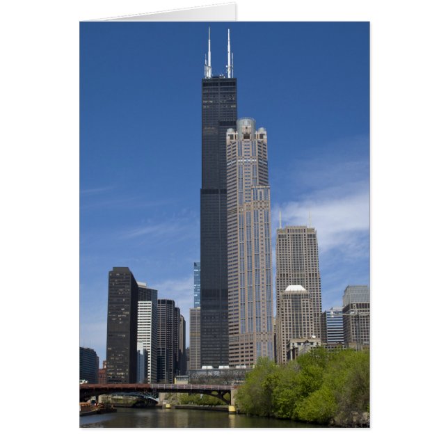 Willis Tower (ehemals der Sears Tower) (Vorne)
