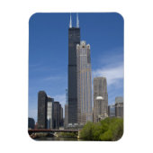 Willis Tower (ehemals der Sears Tower) Magnet (Vertikal)