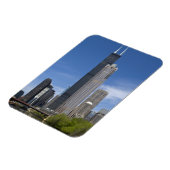 Willis Tower (ehemals der Sears Tower) Magnet (Linke Seite)