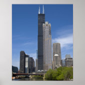 Willis Tower (ehemals der Sears Tower) Poster (Vorne)