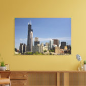 Willis Tower, früher als der "Sears Tower" bekannt Leinwanddruck (Insitu (Wohnzimmer))