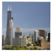 Willis Tower, früher bekannt als der Sears Tower Fliese (Vorderseite)