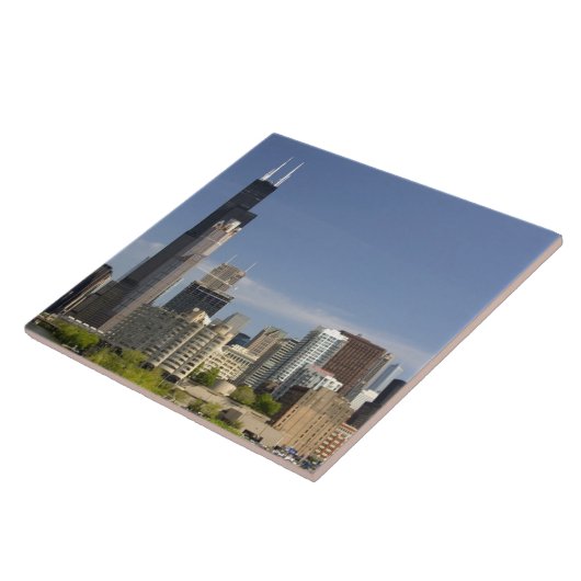 Willis Tower, früher bekannt als der Sears Tower Fliese (Seite)