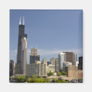 Willis Tower, früher bekannt als der Sears Tower Magnet