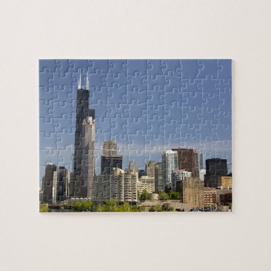 Willis Tower, früher bekannt als der Sears Tower Puzzle (Horizontal)