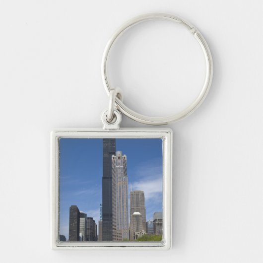Willis Tower (früher der Sears Tower) Schlüsselanhänger (Vorne)
