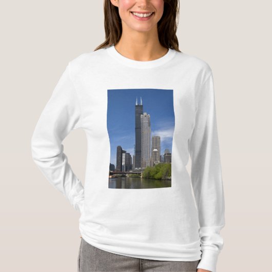 Willis Tower (früher der Sears Tower) T-Shirt (Vorderseite)