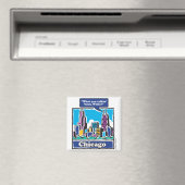 Willis Tower/Sears Tower Magnet (In Situ (Geschirrspüler))