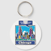 Willis Tower/Sears Tower Schlüsselanhänger (Vorderseite)