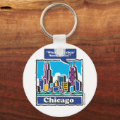 Willis Tower/Sears Tower Schlüsselanhänger (Vorderseite)
