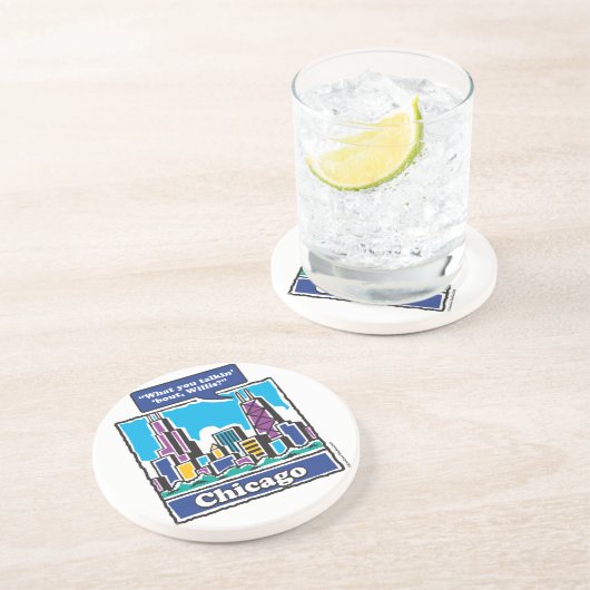 Willis Tower/Sears Tower Untersetzer (Seite)