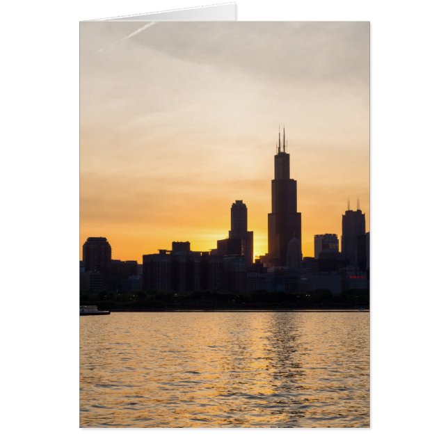 Willis Tower Sunset Silhouette (Vorne)