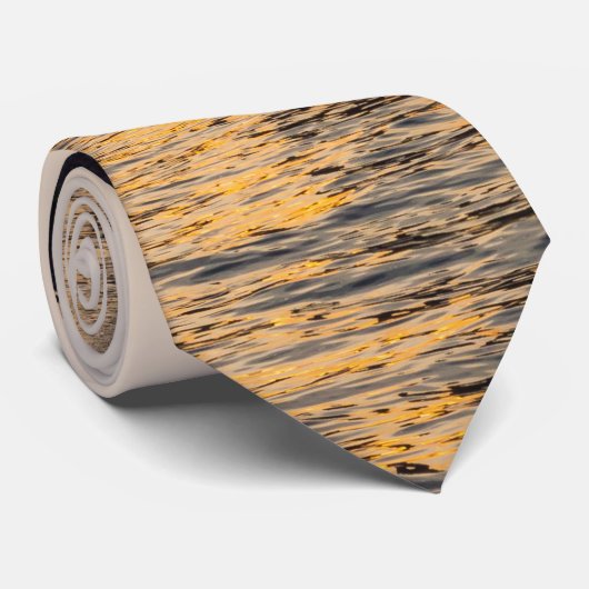 Willis Tower Sunset Silhouette Krawatte (Gerollt)