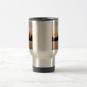 Willis Tower Sunset Silhouette Reisebecher (Mittel)