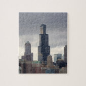 Willis Turm - Chicago-Skyline - 8x10 - PC 110 Puzzle (Vertikal)
