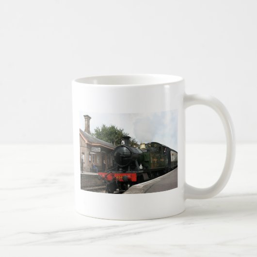 Williton Station, Westsomerset-Eisenbahn, Kaffeetasse (Rechts)