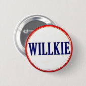 Willkie - Knopf Button (Vorne & Hinten)