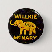 Willkie-McNary - Knopf Button (Vorderseite)