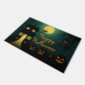Willkommen 18" x 24" Türmatte/Halloween Fußmatte (Schrägansicht)