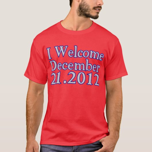 Willkommen 2012 T-Shirt (Vorderseite)
