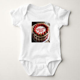 Willkommen 2025 baby strampler