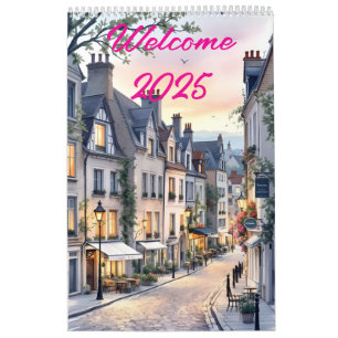 Willkommen 2025 Kalender