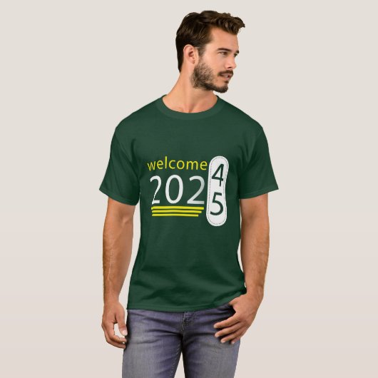Willkommen 2025 T-Shirt (Vorne ganz)