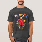 Willkommen 2025 T-Shirt (Vorderseite)