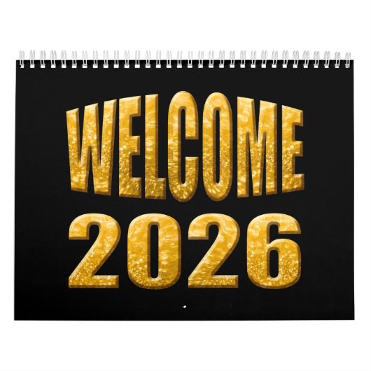 Willkommen 2026 kalender (Titelbild)