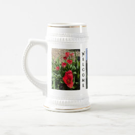 Willkommen 2026 Stein von RoseWrites Bierglas