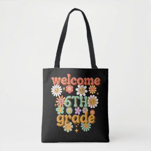 Willkommen 6. Klasse, erster Schultag, willkommen Tasche