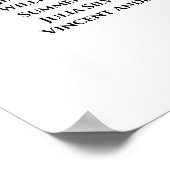 Willkommen! 8 Tischtennisplatte Pfirsichfarben Ros Poster (Ecke)