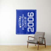 Willkommen Abschlussklasse 2006, 20-Jahres-Treffen Wandteppich (Beispiel)