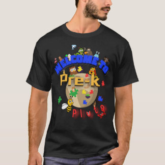 Willkommen Adventures Pre-K Pluto Inspiriertes Shi T-Shirt