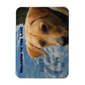 Willkommen am Labrador-See Magnet (Vertikal)