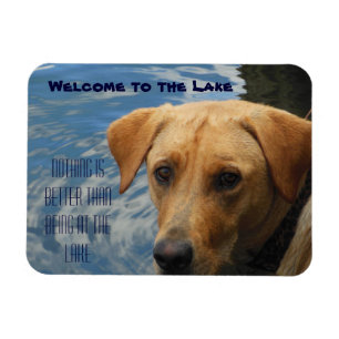 Willkommen am Lago Labrador Magnet
