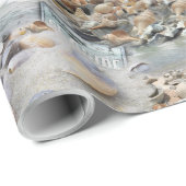 Willkommen am Meer Geschenkpapier (Rolleneckpunkt)