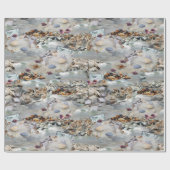 Willkommen am Meer Geschenkpapier (Flach)