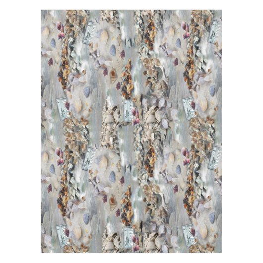 Willkommen am Meer Tischdecke (Vorderseite)