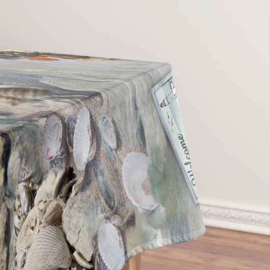 Willkommen am Meer Tischdecke (Beispiel)