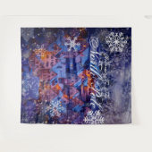 Willkommen am Nordpol| Hintergrund des Party Wandteppich (Vorderseite (Horizontal))