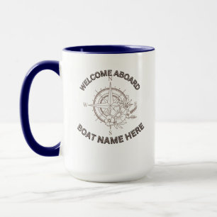Willkommen an Bord der Cushions Tasse