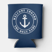 Willkommen an Bord des benutzerdefinierten Bootsna Dosenkühler (Vorderseite)
