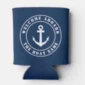 Willkommen an Bord des benutzerdefinierten Bootsna Dosenkühler (Rückseite)