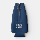 Willkommen an Bord des benutzerdefinierten Bootsna Flaschenkühler (Rückseite)