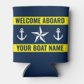 Willkommen an Bord des benutzerdefinierten Schiffs Dosenkühler (Vorderseite)