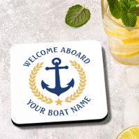 Willkommen an Bord des Bootes Name Anchor Gold Lau