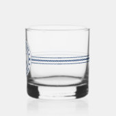 Willkommen an Bord des Schiffes Name Stilvolle Ank Whiskyglas (Links)