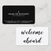 Willkommen an Bord des Skriptes Visitenkarte (Vorne/Hinten)